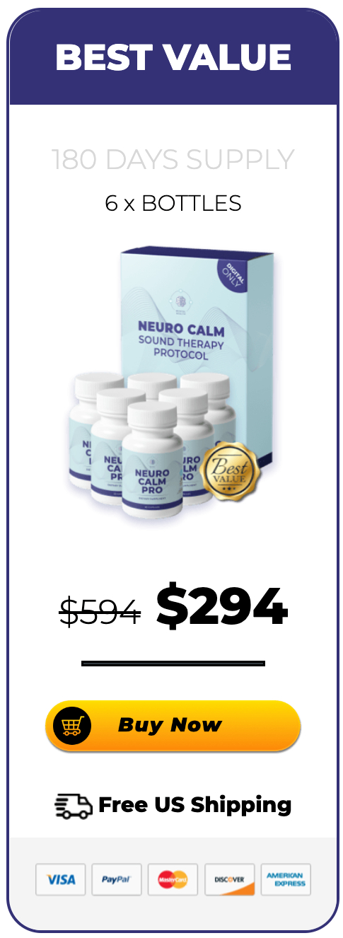 Neuro Calm Pro - 6 Bottles